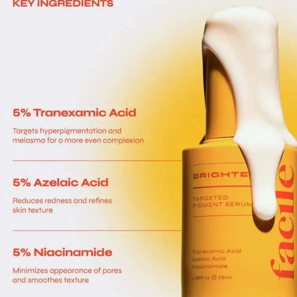 Facile Brighten 5% Niacinamide Serum for Dark Spots & Uneven Texture